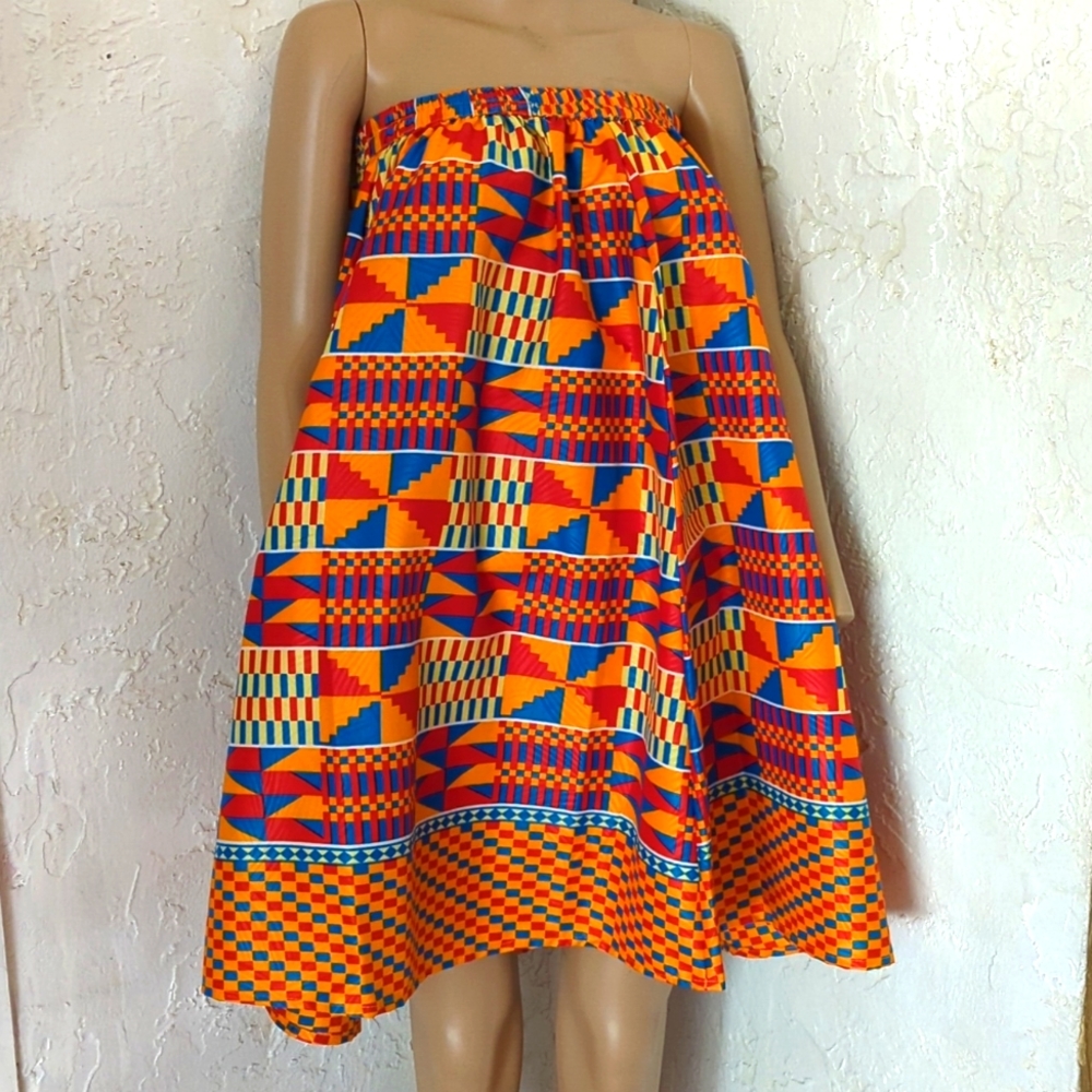Kente maxi skirt - Picture 4 of 4